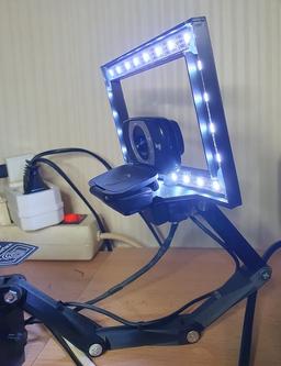 Camera Arm with Leds holder and Improved movements