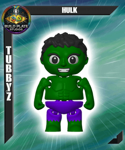 MARVEL Hulk Multicolor Flexi Print-In-Place 3d model
