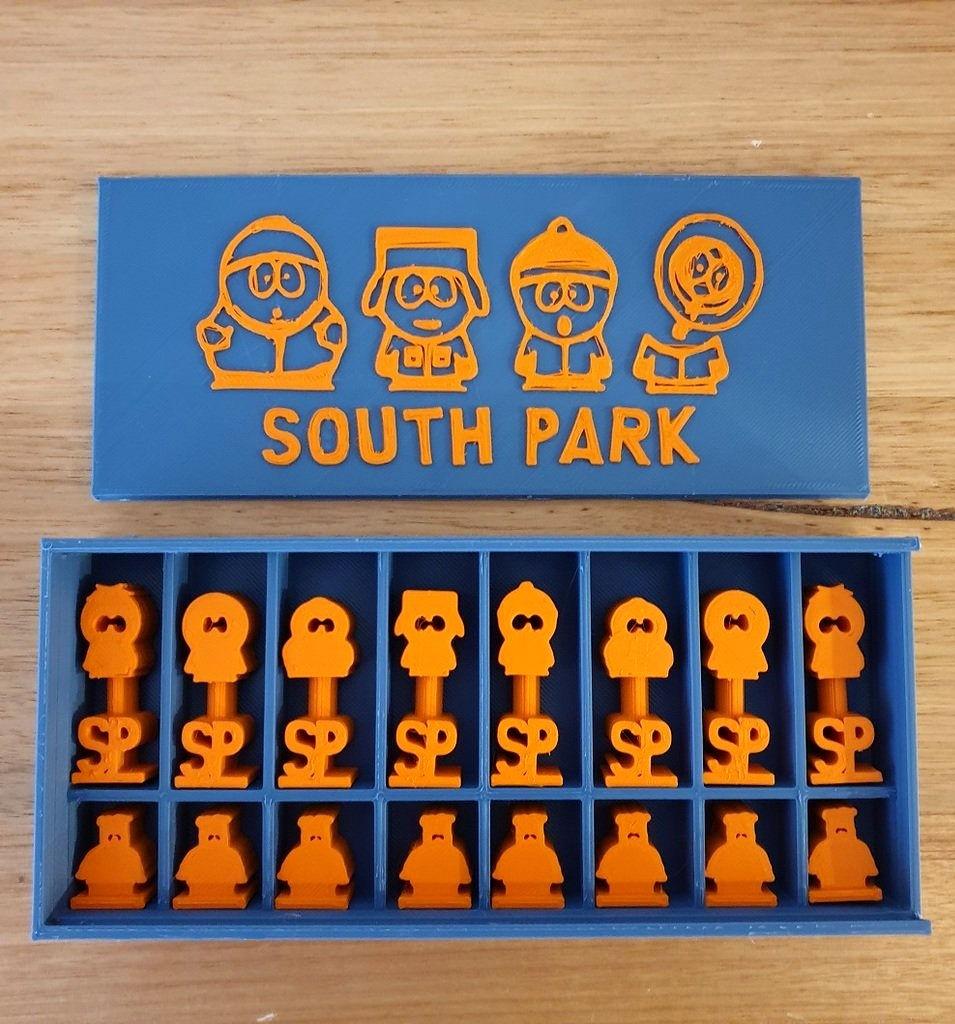South Park Chess Set 3d model