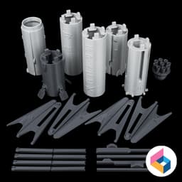 Space X Falcon 9 Rocket 3d model