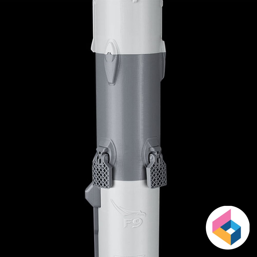 Space X Falcon 9 Rocket 3d model