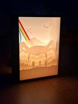 Arc Raiders Light Box Book Nook Lamp 3d model
