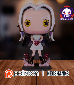 Seraphim Snake Funko style 3d model