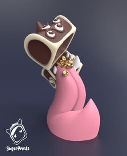 Mimic - Easy Multicolor FDM RPG Minis (No supports)(Free) 3d model