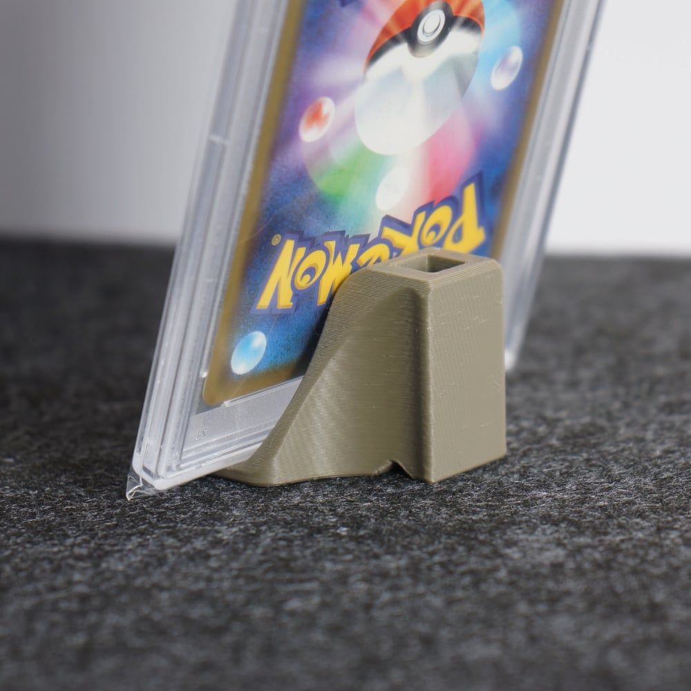 Trading Card Display Stand 3d model