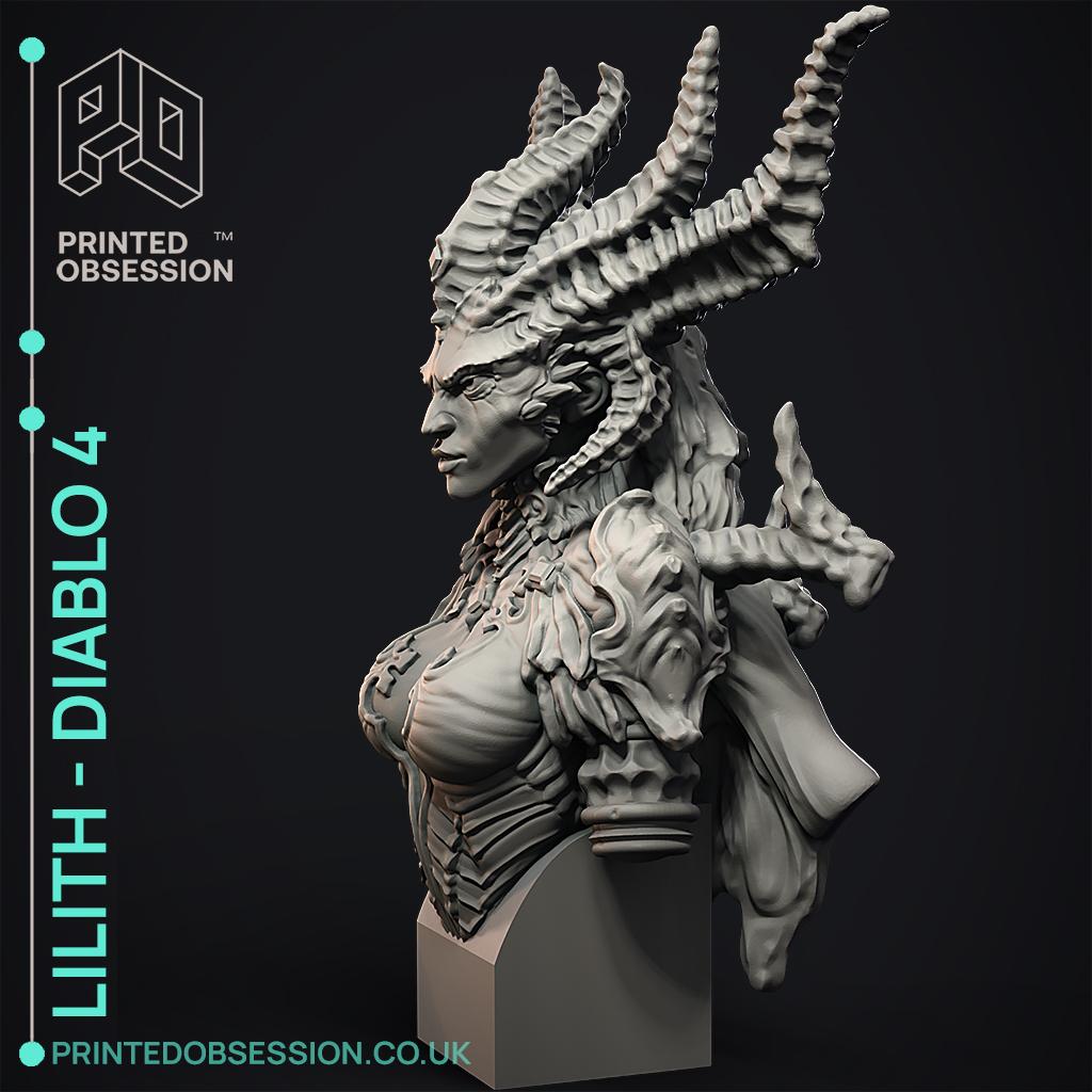 Lilith - Diablo 4 - Fan Art 3d model