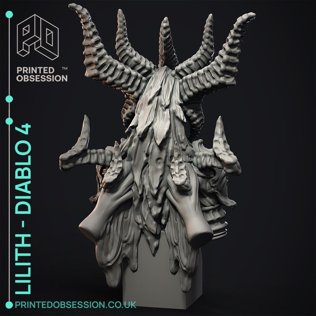 Lilith - Diablo 4 - Fan Art 3d model