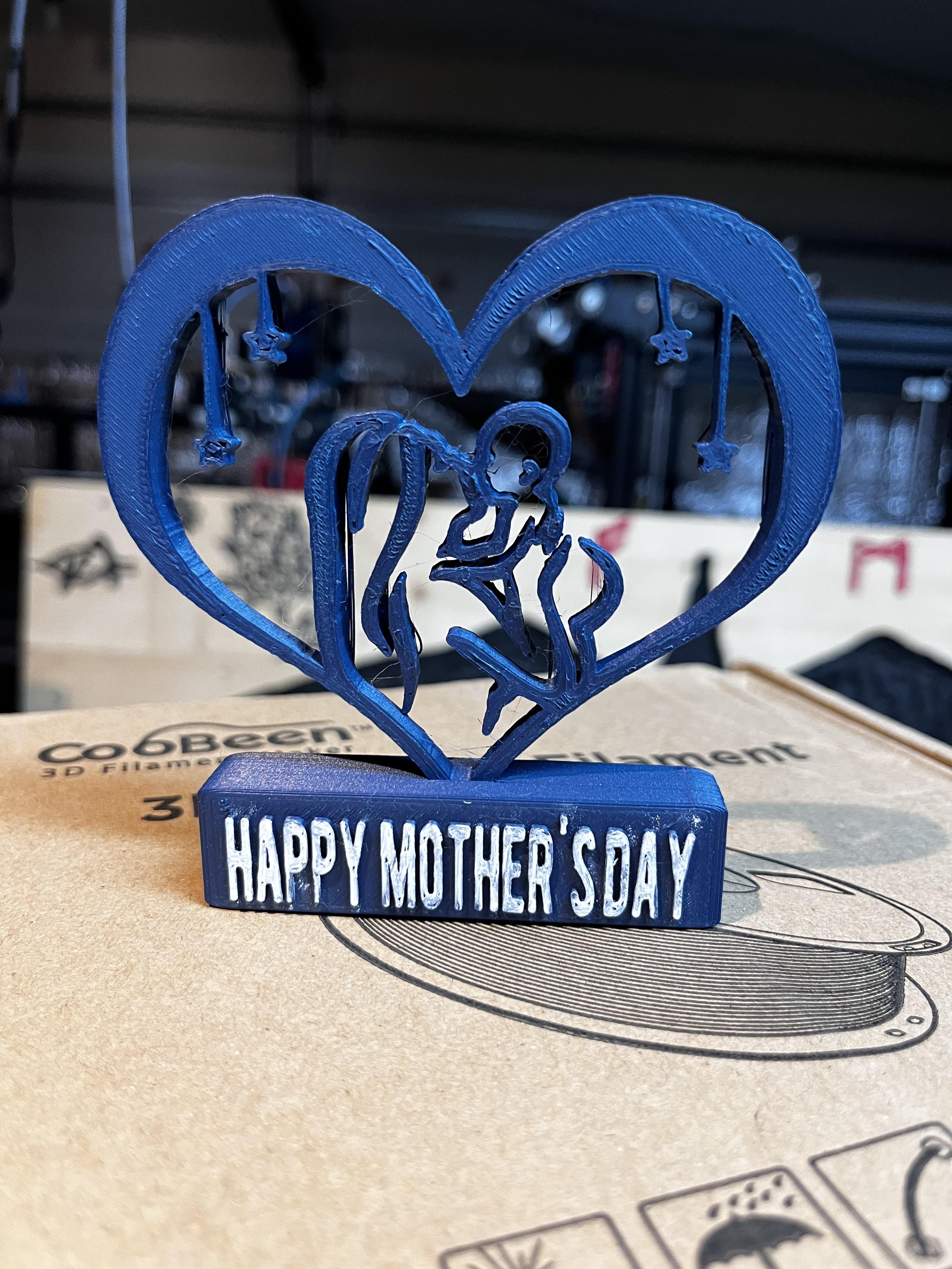 Mothers day mom n baby (1).stl 3d model