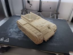 FHW Scorn open topped style tank 3d model