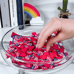 The 100 Hidden USA Hearts 4th July Game + PDF 3d model