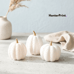 Luxury Pumpkin Lantern Bundle STL | LED Candle Pumpkin Set | Fall Decor 3D Print Files | Autumn Pump 3d model