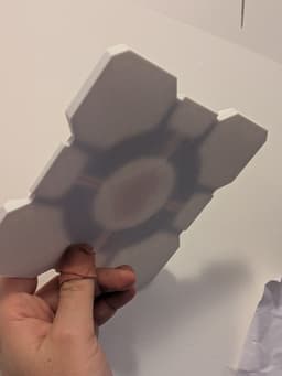 Steam Machine Companion Cube Cover 3d model