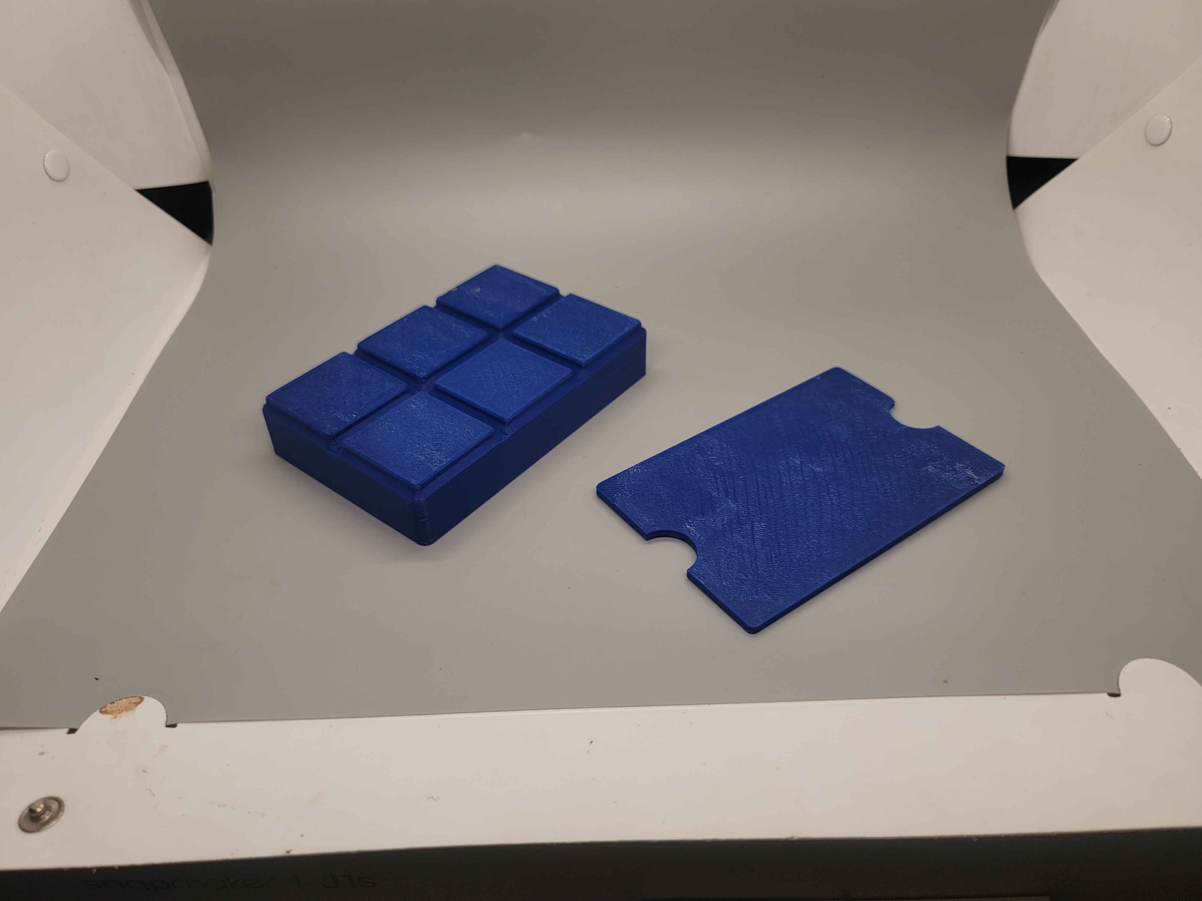 FHW Piled3d Gridfinity 2x3 box with Box 3d model