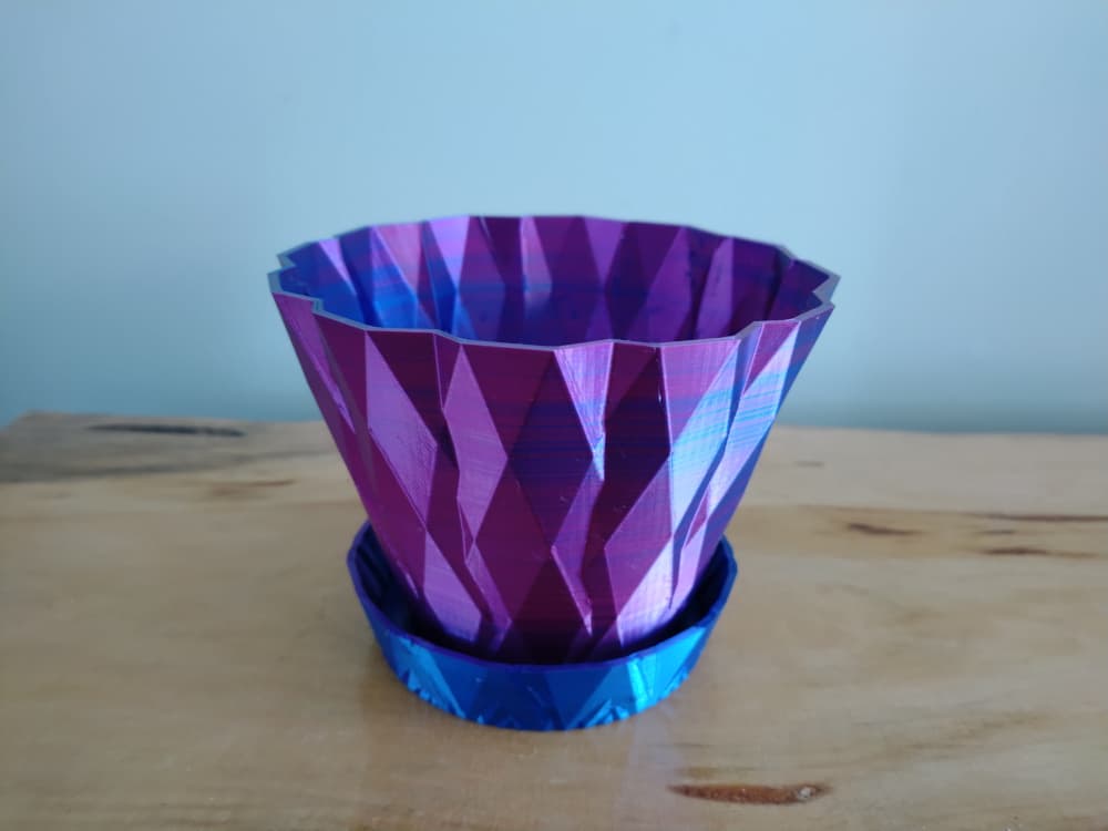 Flower Pot and Tray 3d model