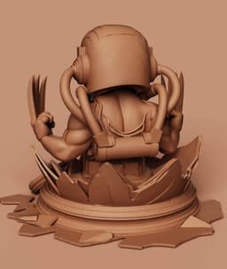 Wolverine Weapon X Bust | Logan Marvel | High Detail Figure 3d model