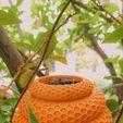 Honeycomb bee fountain 3d model