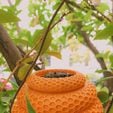 Honeycomb bee fountain 3d model
