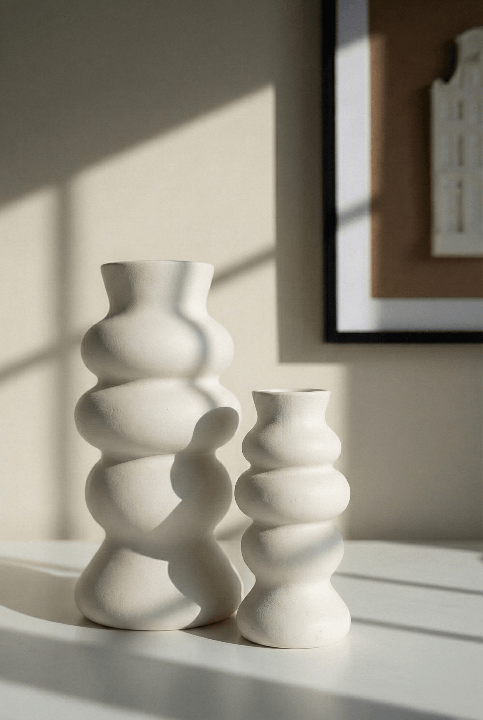 ORGANIC CLAY CAIRN VASE 3d model