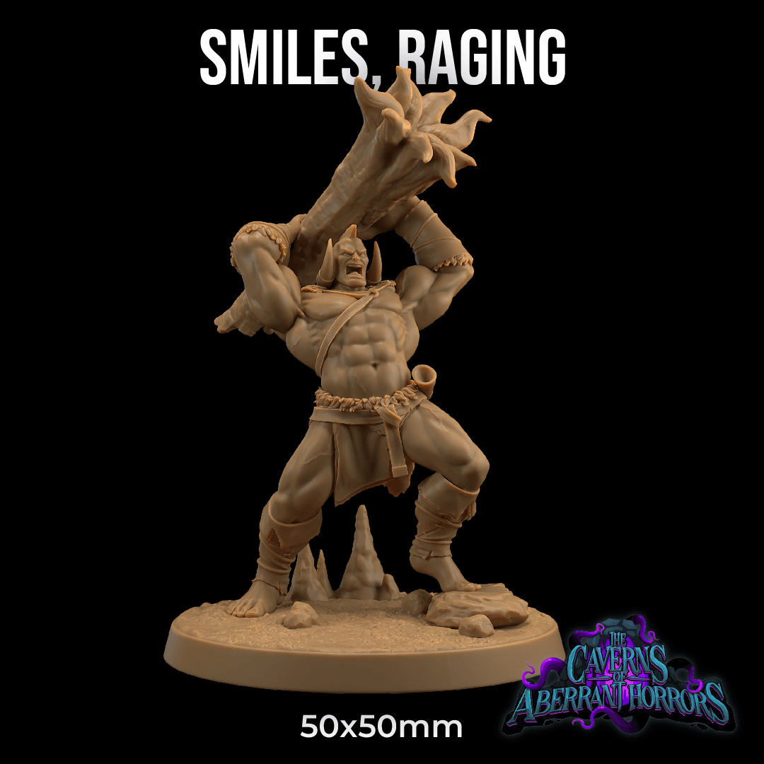 Smiles Raging 3d model