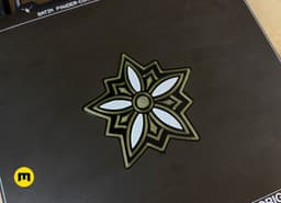 Rumi Flower Shoulder Patch - KPop Demon Hunters 3d model