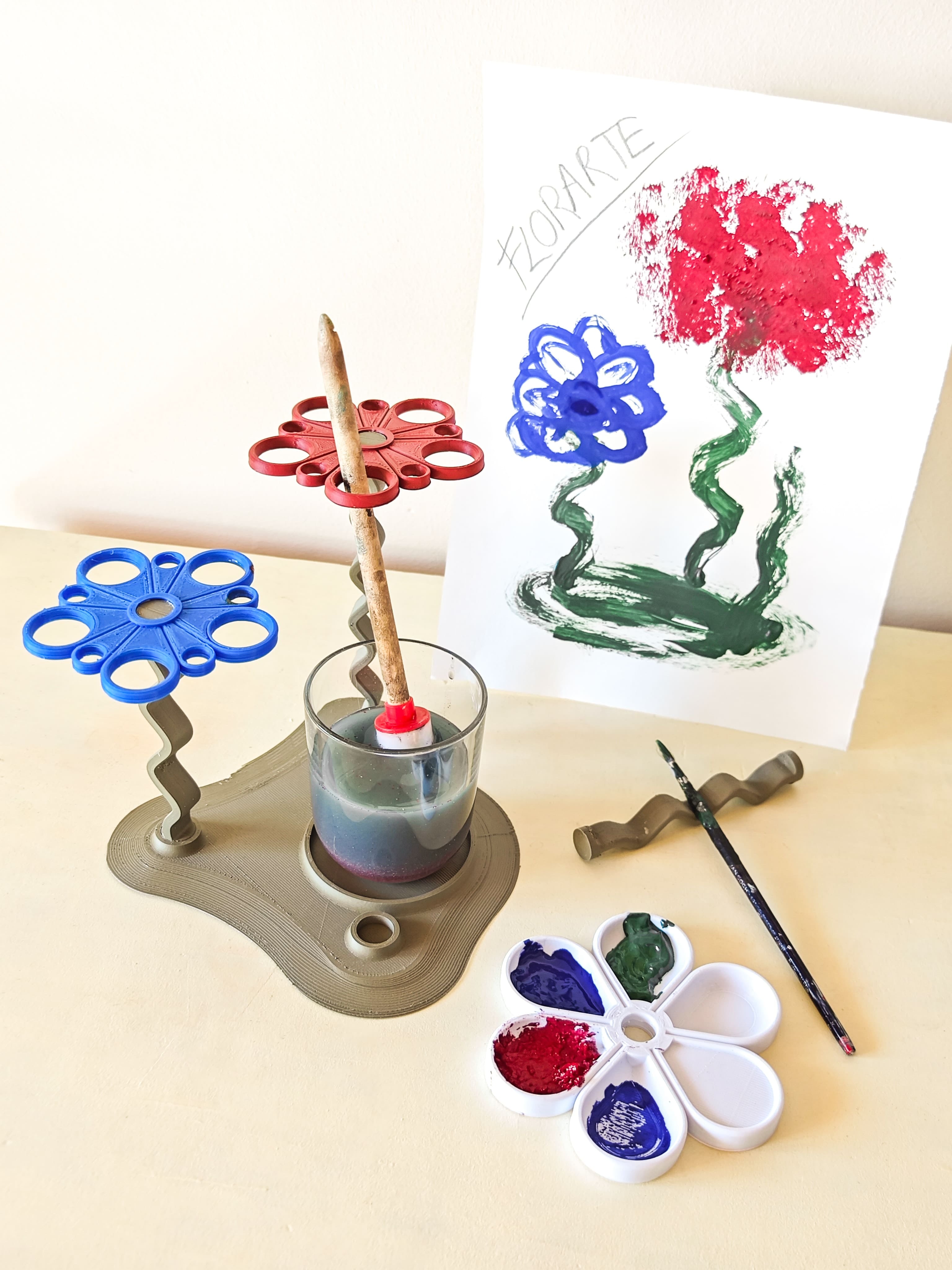 Florarte | Paint organizer 3d model