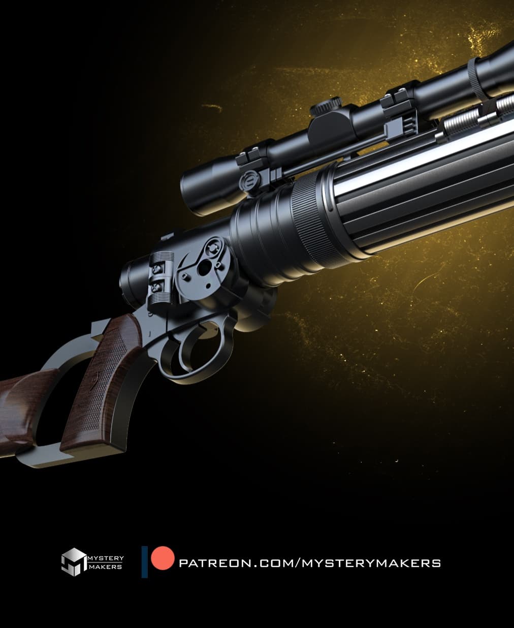 EE-3 Carbine Rifle 3d model