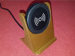 Qi Wireless Charger Cradle Stand for Samsung Galaxy S7 Edge, Galaxy S8, S9 and S10 3d model