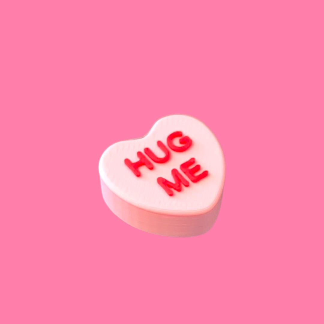 Valentine's Sweetheart Fridge Magnet 3d model