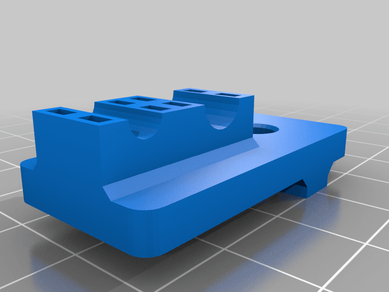 Ender 5 Pro Extruder Bowden and Cable Relief 3d model