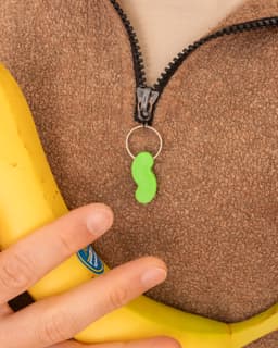 Squiggle Zipper Pull 3d model
