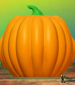 Puppy Dog Pumpkin Home Decor 3d model