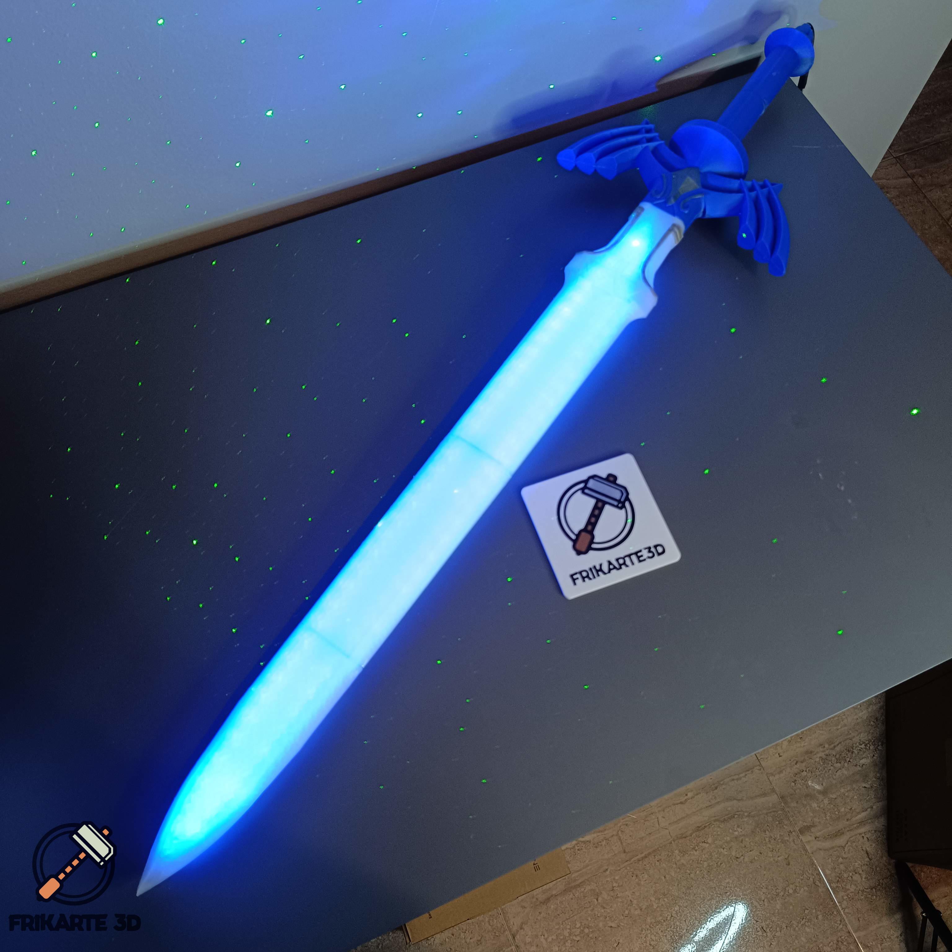 LED Zelda Master Sword Remix 3d model