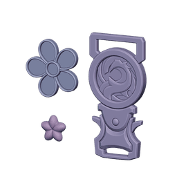 Peach Blossom Jinshi Accessories Wuthering waves 3d model