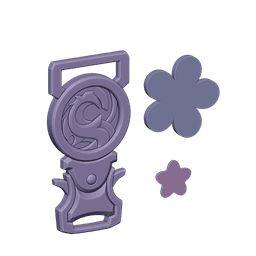 Peach Blossom Jinshi Accessories Wuthering waves 3d model