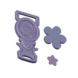 Peach Blossom Jinshi Accessories Wuthering waves 3d model