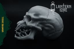 Vamp Skull (Pre Supported) 3d model