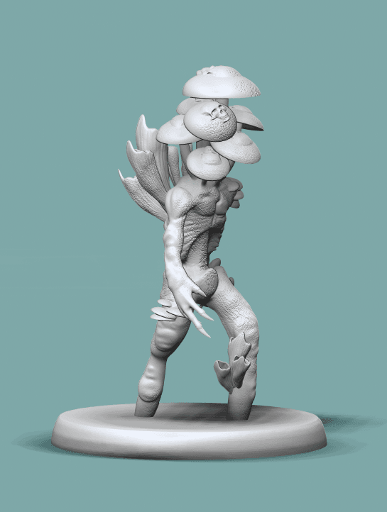 Myconid Deathcap 3d model