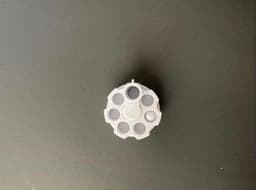 Revolver Fidget Spinner - Barrel 3d model