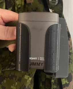 Olight Baton 3 wireless charger belt holster.stl 3d model