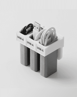 IKEA SKADIS Modular Cable Management System 3d model