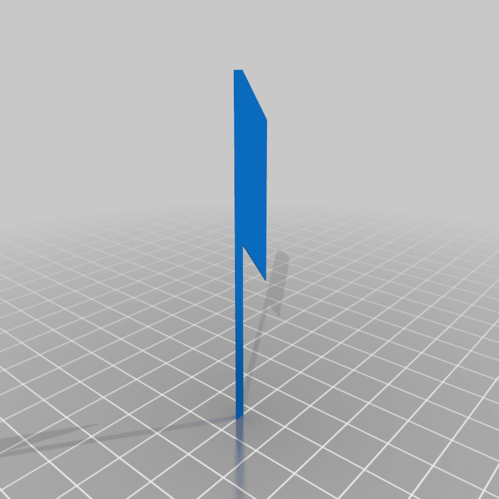 Danger stripes mod for 3D-printer profile 3d model