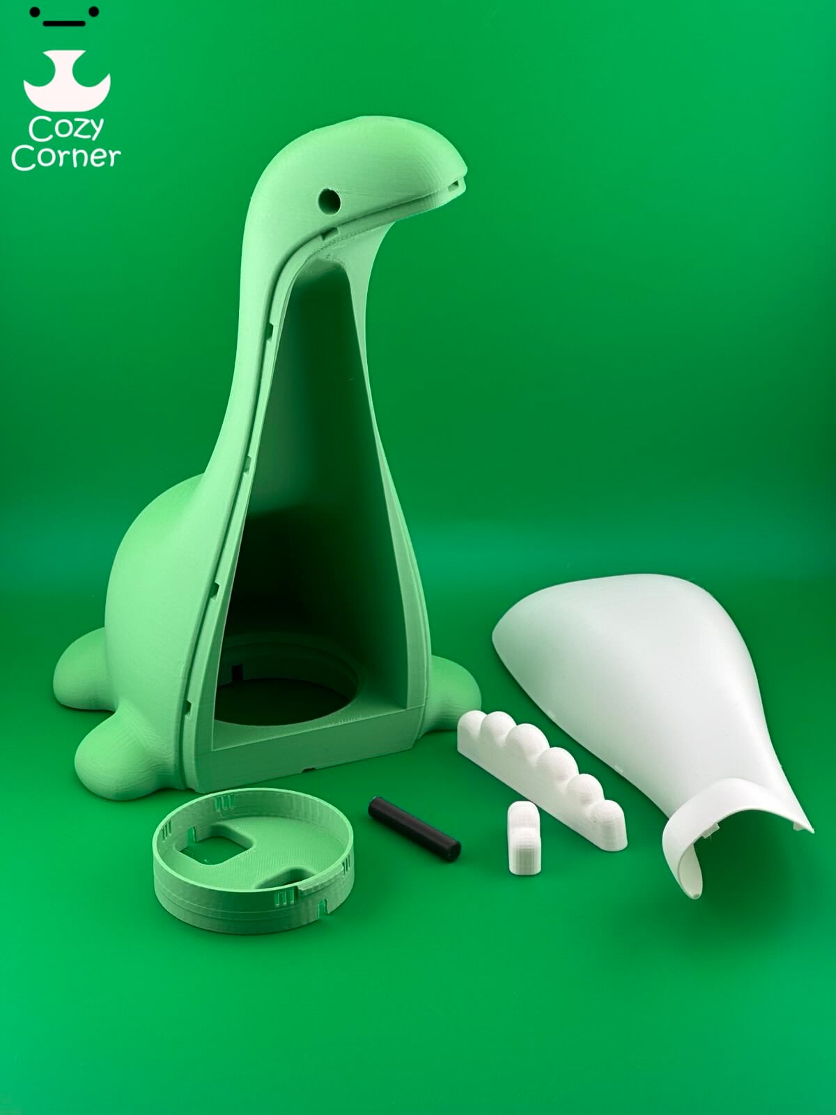 Nessie night lamp 3d model