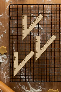 Ruler Cookie Cutter, Biscuit Cutter 3d model