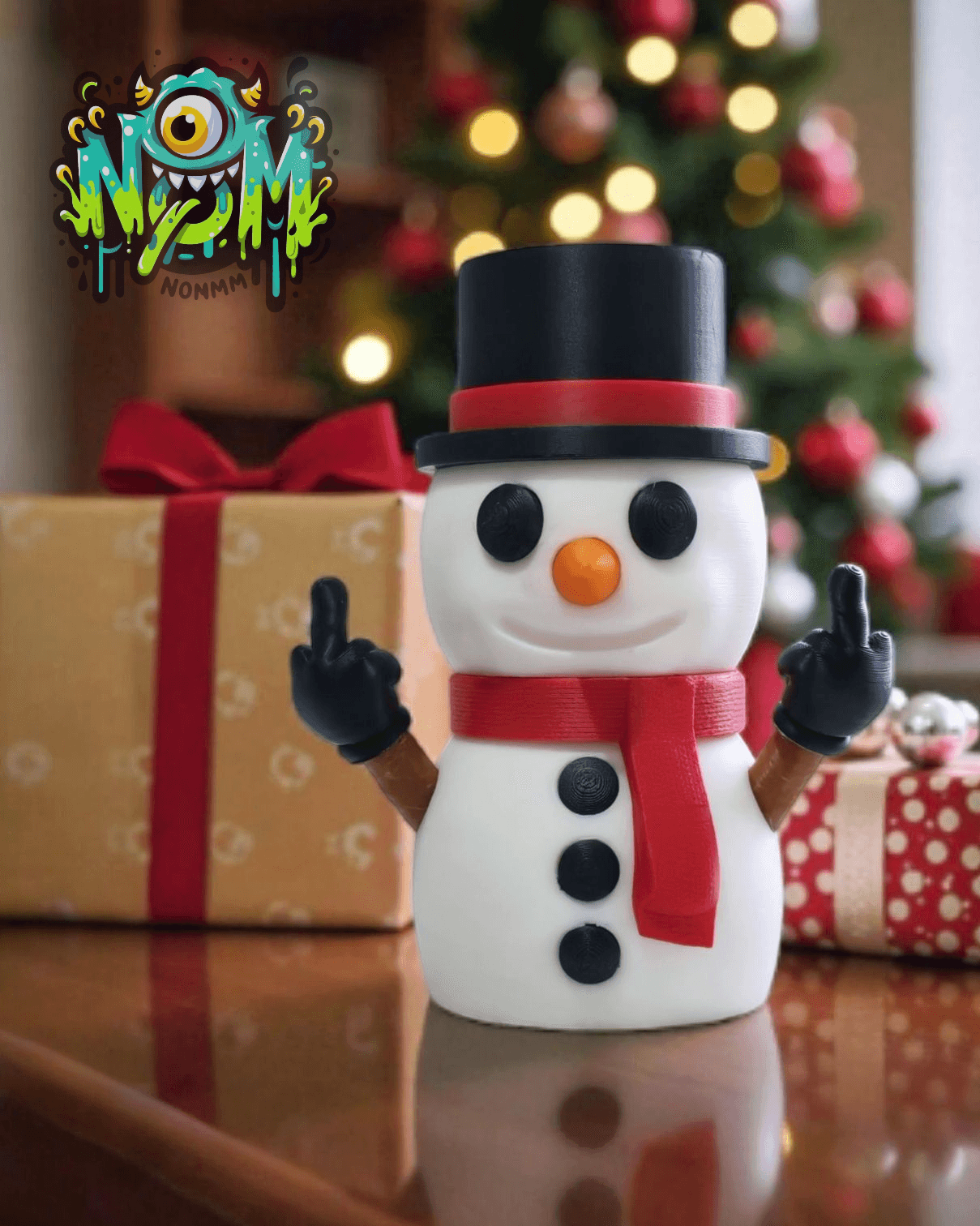 Inappropriate SnowMan- NOMz 3d model
