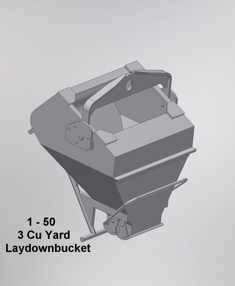 1-50 Laydown bucket 3 Cu yard.stl 3d model