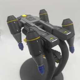 Helldivers 2 Guard Dog Rover AX/LAS-5 Laser / Video game Military Drone 3d print 3mf Prop 3d model