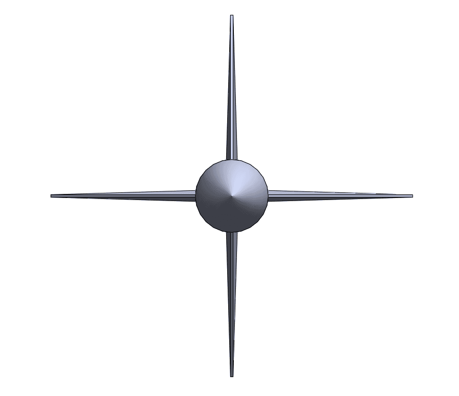 1:72 AIM-7 Sparrow.3MF 3d model