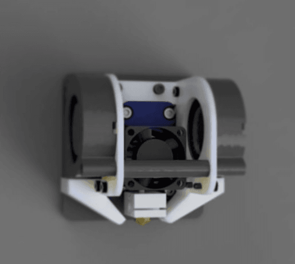 Geeetech A20 Partcooling for V6-Clone 3d model