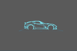Ferrari - 812 Competition Wall Art 3d model