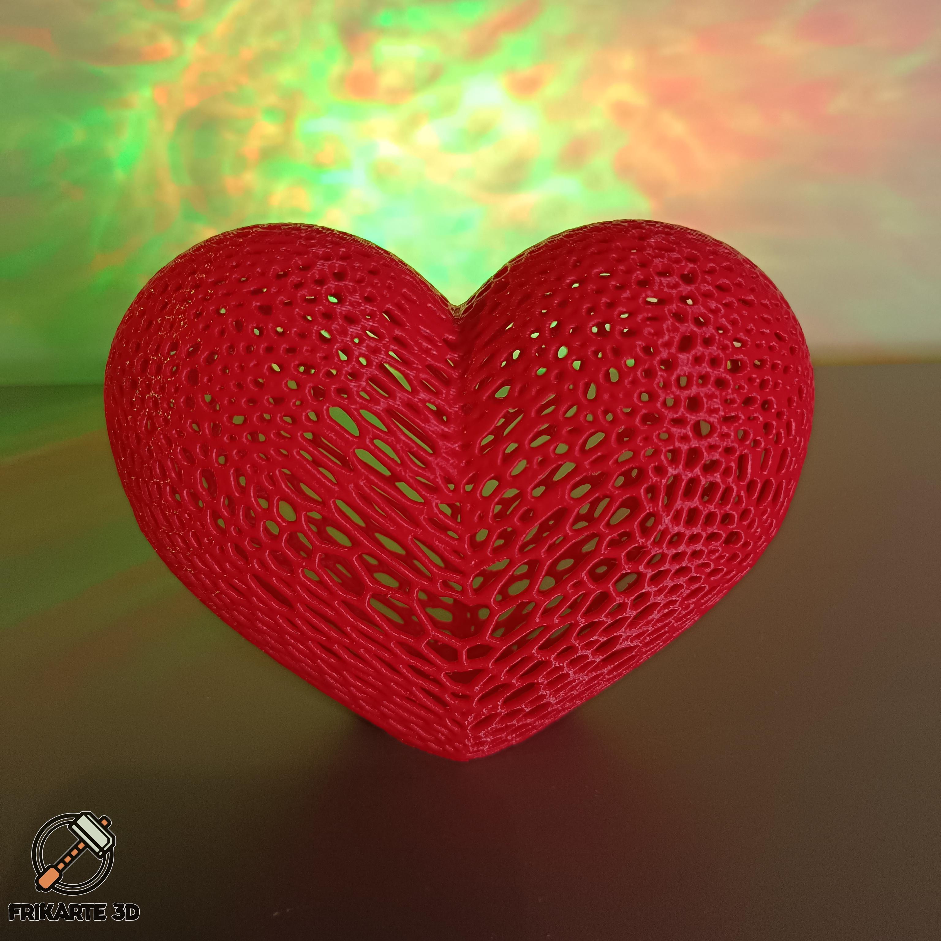 Voronoi Heart 3d model